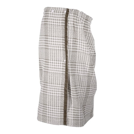 Unique Bargains 1Pc Soft Absorbent Bath Towel Elastic Band Gray 55.12 x30.31  for Bathroom with Adjustable Button