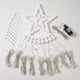 thumbnail image 3 of Cateissary Star Yard IP65 impermeable cascada decoración LED lámpara DIY interior hogar noche iluminación para decoración de fiesta Kits de decoración para fiestas Luz calida Enchufe de la UE Cateissary HA011618-04B, 3 of 6