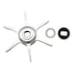 thumbnail image 5 of Accesorio de arrastre Star para carrete de pesca, modificado, práctico, resistente, de repuesto, con llave de descarga de freno, ligero, de metal de Astilla, 5 of 8
