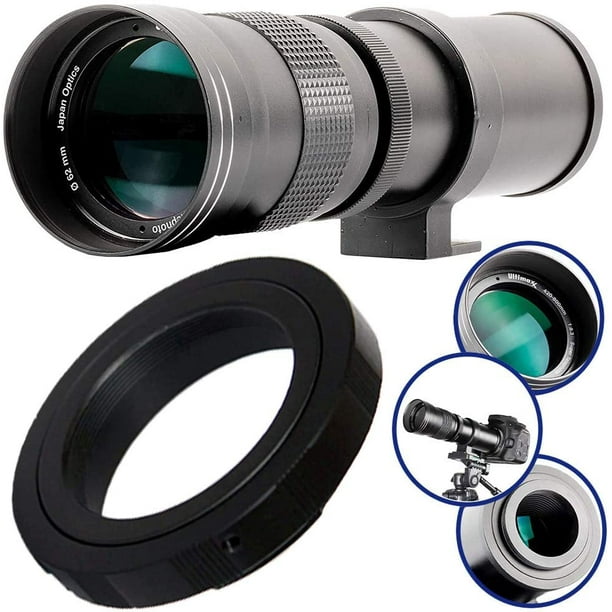 Ultimaxx 420800mm f/8.316 Super HD Manual Telephoto Zoom TMount Lens