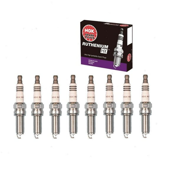 8 pc NGK 97292 Ruthenium HX Spark Plugs for Ignition Wire Secondary