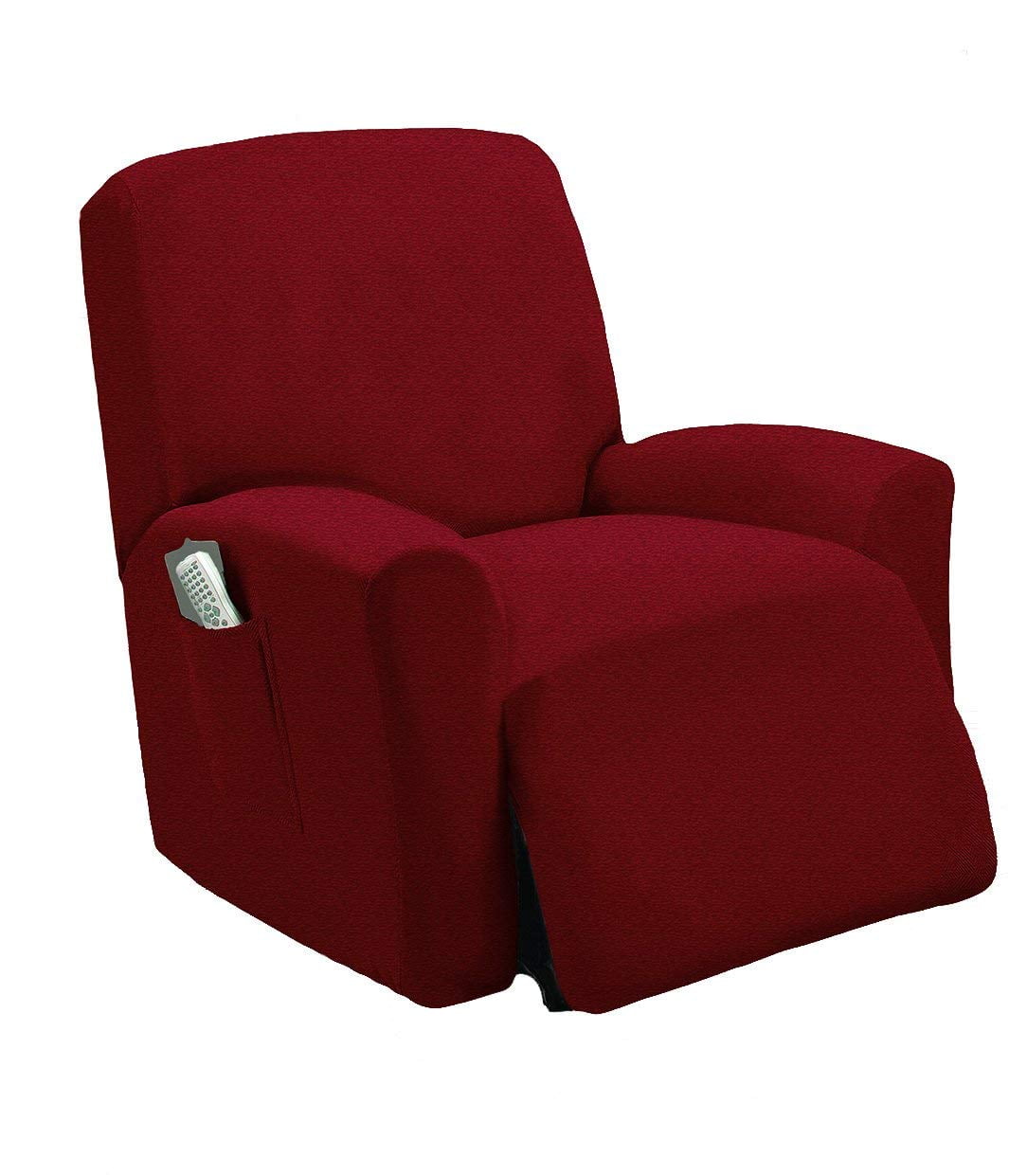 Pique Stretch Fit Furniture Chair Recliner Lazy Boy Cover Slipcover Many Colors 