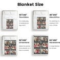 thumbnail image 5 of AISENIN Custom Blanket with Photos Personalized Throws Blanket Customized Picture Blanket for Anniversary Wedding Kids Adults Family Birthday, 5 of 5