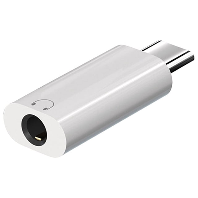 USB C To Headphone Jack Adapter Cable Type C Port Male To Female Stereo Audio Headphone AUX Connector Built In Digital Decoder