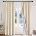 thumbnail image 1 of Cortinas Joydeco Plisadas de Lino 100% Opacas 180x183 cm, 1 of 9