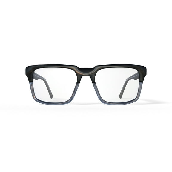 Reverb Men's RVMO5167 Prescription Eyeglasses with Case, Black Crystal