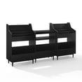 thumbnail image 2 of Crosley Furniture Liam 3-Piece Record Player Stand And Vinyl Storage Set, 2 of 10