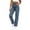 Blue 03, variant on Karymi Womens Shorts Pearl Embellished Straight Leg Jeans, High Waist Button Fly Belt Loops Trousers, Vintage Streetwear Pants Shorts for Women