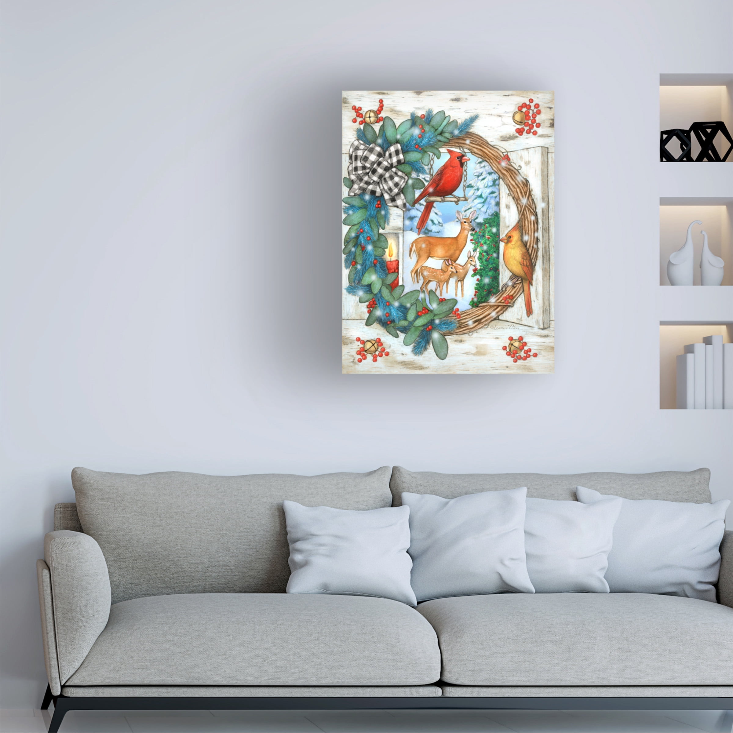 Art and a Little Magic 'Woodland Holiday' Canvas Art
