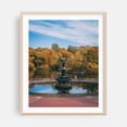 thumbnail image 2 of Bethesda Terrace Autumn 01 - Manhattan New York Photography Autumn Fountain Nature Landscape Scenic Architecture Unframed Wall Art Print 36 x 48 inches, 2 of 13