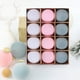 thumbnail image 1 of Bolas decorativas navideñas, 12 bolas navideñas de terciopelo, bolas flocadas para árbol de Navidad, bolas de plástico, adornos colgantes decorativos de Navidad, decoración para árbol de Navidad de 3,, 1 of 6
