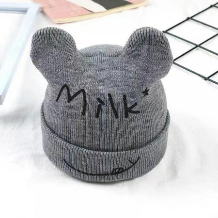 

Kids Winter Beanies Soft Warm Knitted Baby Hats Caps Cute Cozy Chunky Winter Infant Toddler Beanies for Boys Girls