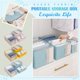 thumbnail image 1 of Organizador de malla para armarios pack de 3 - 7/7/9 cajas de almacenamiento en rejilla para armarios, compartimentos plegables para ahorrar espacio para ropa, tela ventilada lavable, 1 of 5