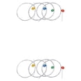 thumbnail image 3 of QualitChoice 4 Pieces Ukulele Strings Elastic Instrument Better-Resonance Replacement Part Vibration Sound Guitar String Children White U12 2Set, 3 of 6