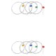 thumbnail image 2 of Soidarity Juego de cuerdas de 4 piezas, accesorios de nailon, pieza de repuesto de mejor resonancia, sonido de , cuerda de guitarra flexible para Type1 NO1, 2 of 6