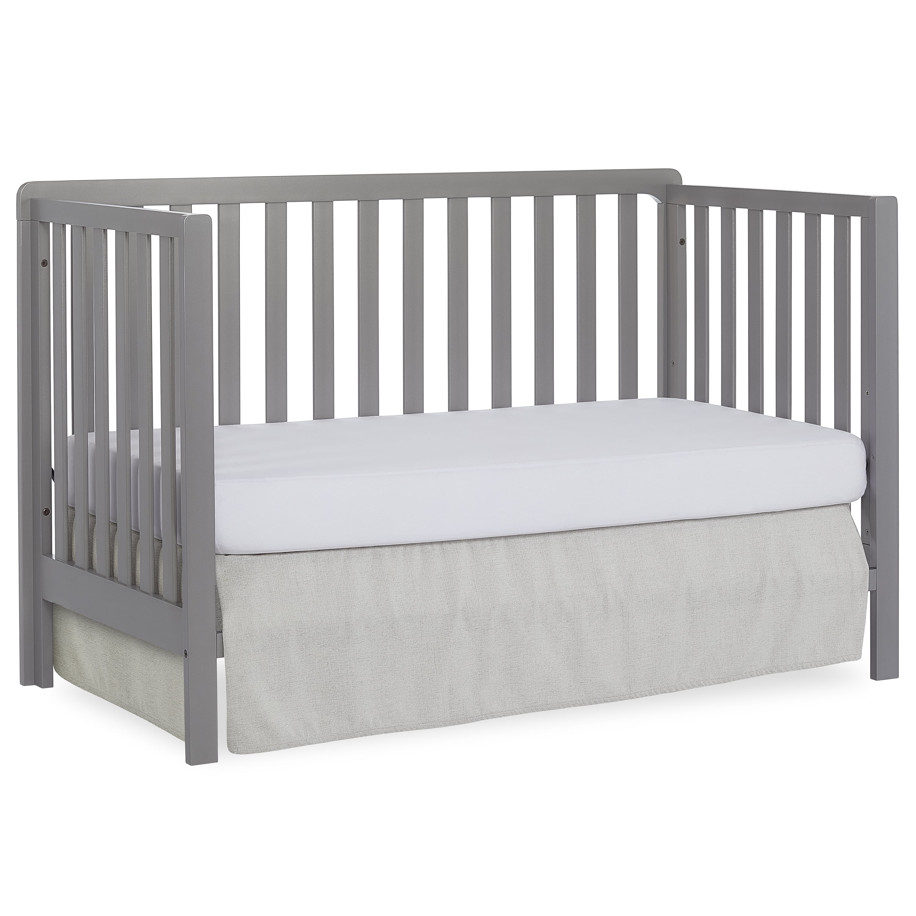 Dream On Me Ridgefield 5 In 1 Convertible crib, Storm Grey