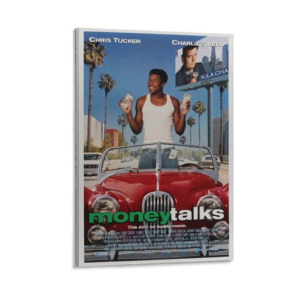 Classic Comedy Movie Poster Money Talks Poster Canvas Painting Poster Wall Art Living Room Bedroom Decoration Poster Decorative Painting Canvas Wall Art Living Room Posters