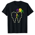 thumbnail image 1 of AALJY Jester Tooth Mardi Gras Teeth Dental Dentist T-Shirt, 1 of 5