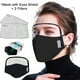 thumbnail image 3 of 2x mascarilla bucal lavable a prueba de polvo mascarilla protectora para ojos claros Sunnimix Algodón Máscaras Mujer, 3 of 7