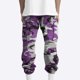 thumbnail image 4 of Pantalones de trabajo de camuflaje para hombre, cintura elástica, rectos, con cordón y bolsillo, 4 of 7