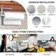 thumbnail image 4 of Paper Towel Holder, Wall Or Self-adhesive Paper Towel Holder, Stainless Steel Kitchen Roll Holder. Kitchen Towel Holder Under The Cabinet, Paper Towel, 4 of 5