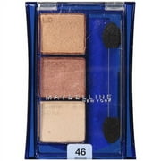 Maybelline New York Expert Wear Eyeshadow, 46 Bronze Glitz, 0.13 Oz., 3 Palette