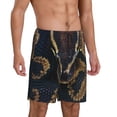 thumbnail image 5 of KLL Ball Phyton Snake for Men's 1-Pack Shorts,Sleep Pajama Shorts for Men Soft Pj Shorts Men's Pajama Bottoms Sleepwear -Medium, 5 of 7