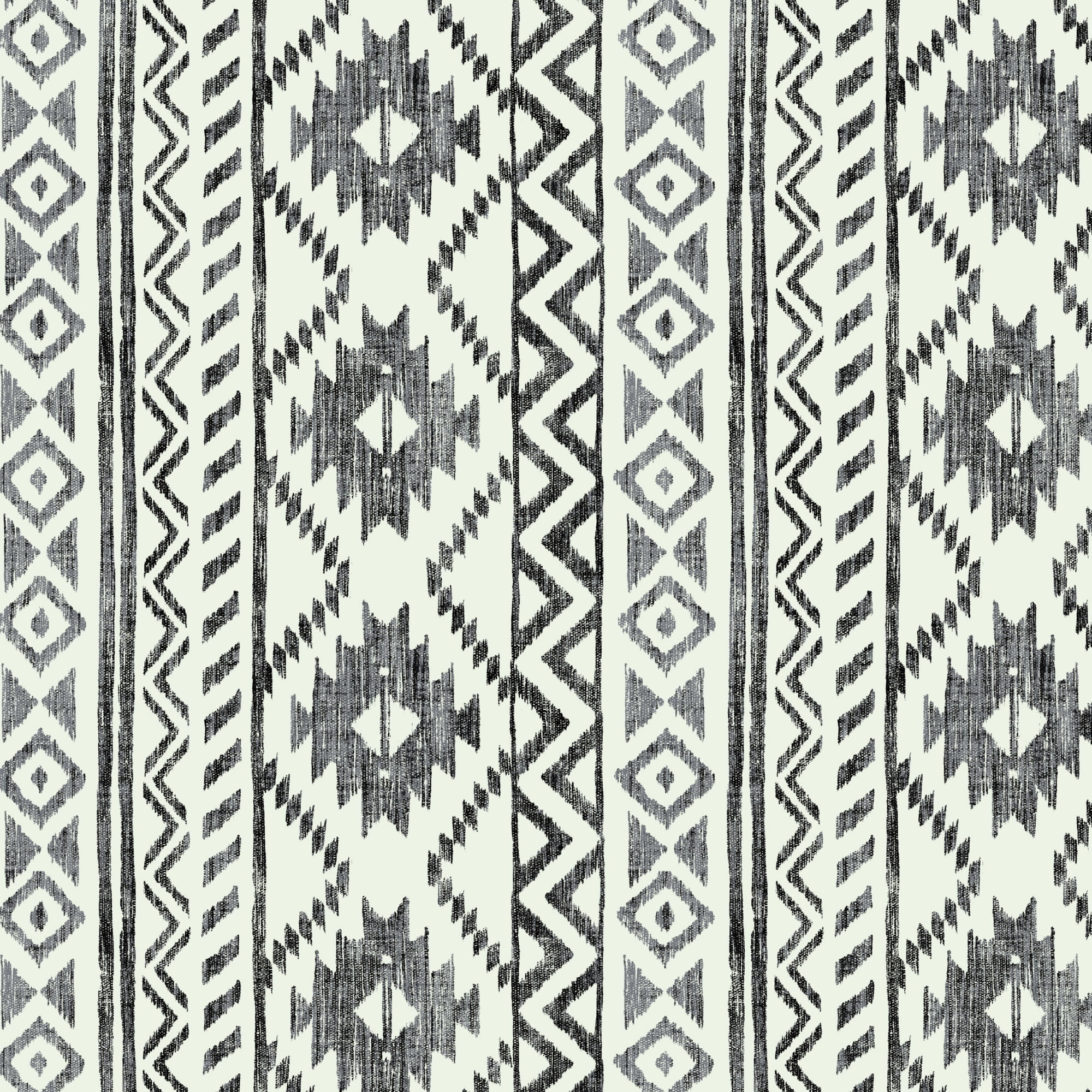 Mainstays Black and White Tribal 70 x 36 in. Outdoor Fabric by the Yard