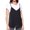 White - whtblk, variant on Sanctuary Clothing Womens Faux Cami Basic T-Shirt, White, Small