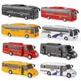 thumbnail image 4 of (1 set) children's school bus bus police school bus fire toy car (c1911 fire bus inertia)---Product code 39526, 4 of 5