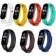 thumbnail image 1 of wonima11 Replacement Bands Compatible with Xiaomi Mi Band 6 Band/Xiaomi Mi Band 5 Band/Amazfit Band 5 Band, Soft Silicone Wristbands, Sport Adjustable Wrist Strap for Women Men, 1 of 1