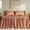 Terracotta Clay, variant on EVERGRACE Tencel Sheet Set King Size 4 Pieces,Soft Cooling Bed Sheets for Hot Sleepers, Eucalyptus Lyocell Luxury Breathable Bedding Set, 1 Fitted Sheet, 1 Flat Sheet, 2 Shams, Terracotta Clay