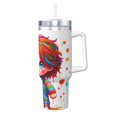 thumbnail image 2 of Chucky 40 Oz Tumbler With Handle And Straw Double Wall Stainless Steel Sublimation Tumbler With Handle Leakproof,Bpa-Free,Keep Cold Hours, 2 of 9