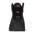 thumbnail image 3 of JB Goodhue 16112 rocket mid Boots Rubber Width Laces Black grey, 3 of 5