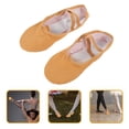 thumbnail image 3 of 1 par de zapatos de ballet de suela suave a la moda, zapatos de práctica de baile de ballet, zapatos de ballet de yoga para niñas y mujeres, 3 of 7
