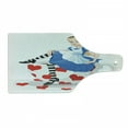 thumbnail image 1 of Alice in Wonderland Cutting Board, Girl Sitting on a Tea Cup Heart Shape Character Fantasy Tale, Decorative Tempered Glass Cutting and Serving Board, Wine Bottle Shape, Multicolor, by Ambesonne, 1 of 1