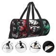 thumbnail image 3 of Lsque Chucky Pattern Foldable Sports Gym Bag with Wet Dry Pocket, Ultralight Travel Bag, Large Capacity Duffel Bag, Splash Proof Carry on Bag, Overnight Bag, Weekender Bag for Travel, 3 of 6