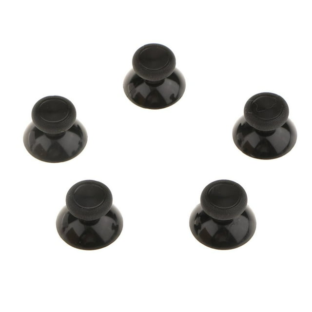 Controlador de 5 Piezas Palanca de Palanca Analógica Grip Accesorio de Videojuego, Silicona Hugo Palo de tapa de agarre de pulgar