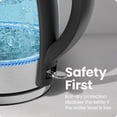 thumbnail image 6 of Chefman Electric Kettle, 1.8L 1500W with Lift-Off Removable Lid and Auto Shutoff, 6 of 7