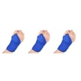 thumbnail image 1 of Baohd Réglable Bracelet Gym Formation Poignet Ficelle Fractures Bande Entorse Compression Auto-Adhésif Bretelles Fitness Yoga Bleu 3PCS, 1 of 6