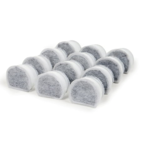 UPC: 0729849161511 | PetSafe Drinkwell Replacement Single Cell Carbon Fountain Filters for Cats & Dogs  12-Pack