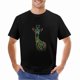 thumbnail image 3 of Giraffe T-shirt Fluorescent T-shirt Animal T-shirt Unisex For man woman Gift shirt, 3 of 5