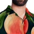 thumbnail image 5 of Peach Men's Printed Casual Button Down Short Sleeve Beach Shirts, 5 of 6