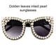 thumbnail image 3 of Gafas de sol vintage Minnieouse para Mujer Gafas de sol de marco grande con protección UV Lentes, 3 of 6