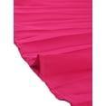thumbnail image 5 of INSPIRE CHIC Women's Dress Halter Neck Sleeveless Pleated Spring Summer Casual Sundress S Hot Pink, 5 of 6