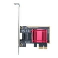 thumbnail image 1 of PCIe 2.5G Ethernet Card, PCIe  Adapter Strong Compatibility Compact 10 100 1000M Adaptive Low Power Consumption  for Computer, 1 of 7