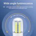 thumbnail image 4 of Ruiandsion E17 Led Corn Light Bulb White 6000K,2W LED Candelier Light Bulbs 500lm,Energy saving Candle,LED Chandelier Bulbs,Non-Dimmable 110-130V 10 Pcs, 4 of 8