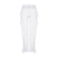 thumbnail image 3 of Qiylii Women Sexy Transparent Beachwear Pants, Mesh Sheer Long Trousers, Bikini Cover Up Beachwear, 3 of 6