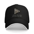 thumbnail image 2 of Gorras de banda de rock Imagine Dragons para unisex, elegante gorra de béisbol estilo hip hop, gorra de papá, gorra de golf, regalo, 2 of 5