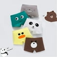thumbnail image 4 of Godderr Kids Boys Cartoon Boxer Briefs for 4PCS Toddler Baby Underwear Stretch Cotton Stretch Underwear for 2-14Y, 4 of 5